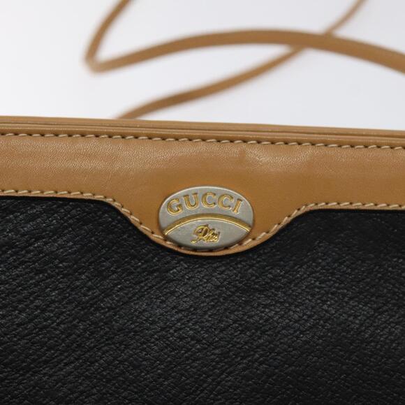 GUCCI Shoulder Bag Leather Black - Picture 14 of 16